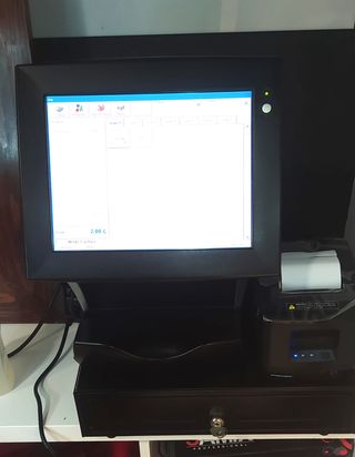 TPV TACTIL REGISTRADORA IMPRESORA CAJON PROGRAMA