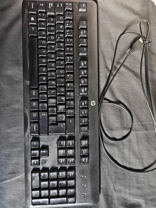 Teclado HP oficina membrana