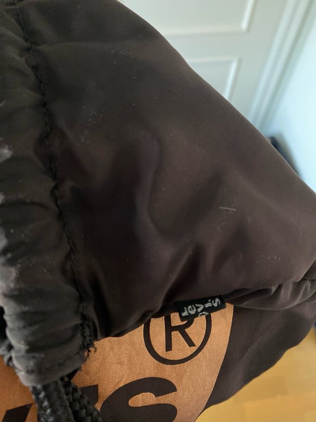 bolsa tiras levi’s negra