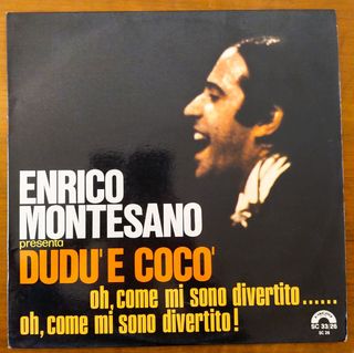 vinile 33 giri Enrico Montesano - Dudu' E Coco' Di