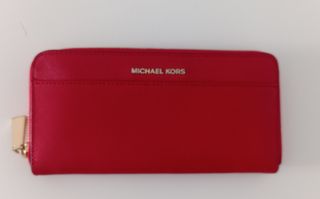 Cartera roja Michael Kors jet set