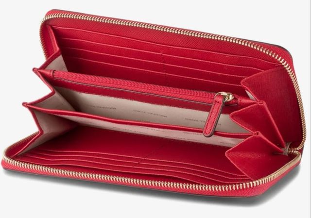 Cartera roja Michael Kors jet set