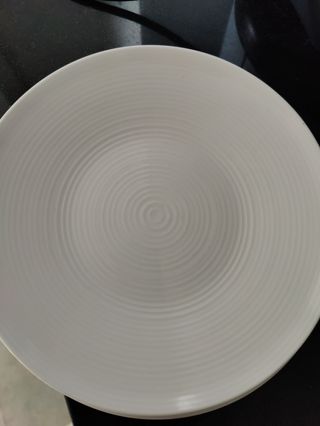 Vajilla blanca corte ingles