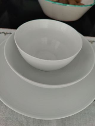 Vajilla blanca corte ingles