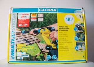 Hidrolimpiadora Gloria portátil 18v nueva