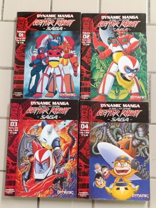 Getta Robot Saga Go Nagai Ishikawa Dynamic Manga