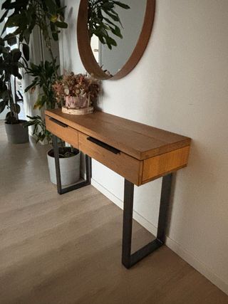 Mueble recibidor madera como nuevo
