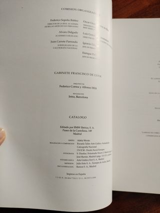 Libro Francisco  de Goya en la calcografía naciona