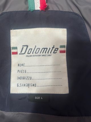 Plumifero Dolomite de segunda mano por 50 EUR en Salamanca en WALLAPOP
