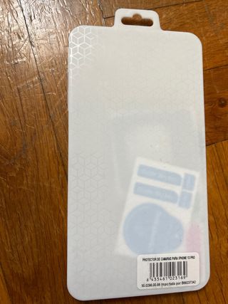 Funda y protector de camara iPhone 13 pro