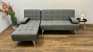 SOFA CAMA EN NEGRO, AZUL Y GRIS NUEVOS
