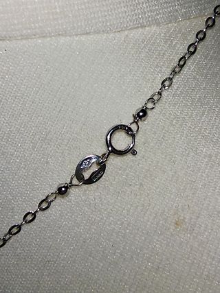 Collana in oro bianco 750