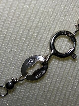 Collana in oro bianco 750