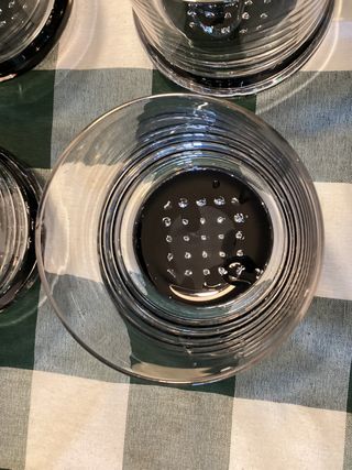 Vasos de whisky y licor.