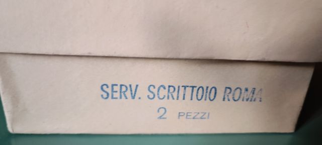 Servizio scrittoio in onice