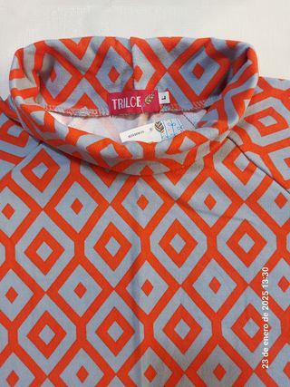 Vestido invierno, Trilce, Talla L.