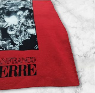 Foulard Gianfranco Ferrè nero rosso