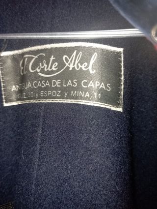 Capa española antigua 