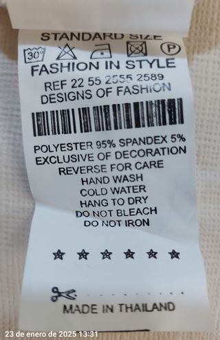 Vestido invierno,Trilce,Talla L.