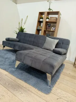 SOFA TIPO L REVERSIBLE ES SOFA CAMA EN COLORES