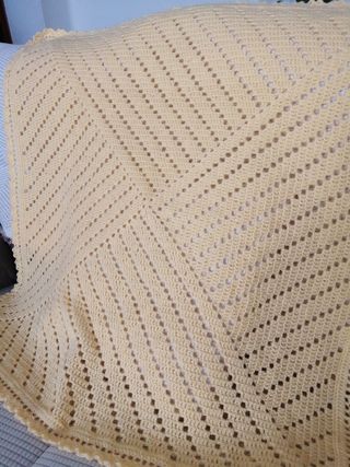 Mantita bebé crochet