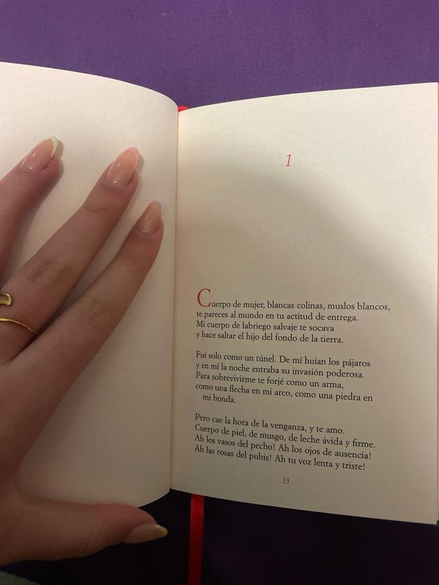 Veinte poemas de amor y una canción desesperada