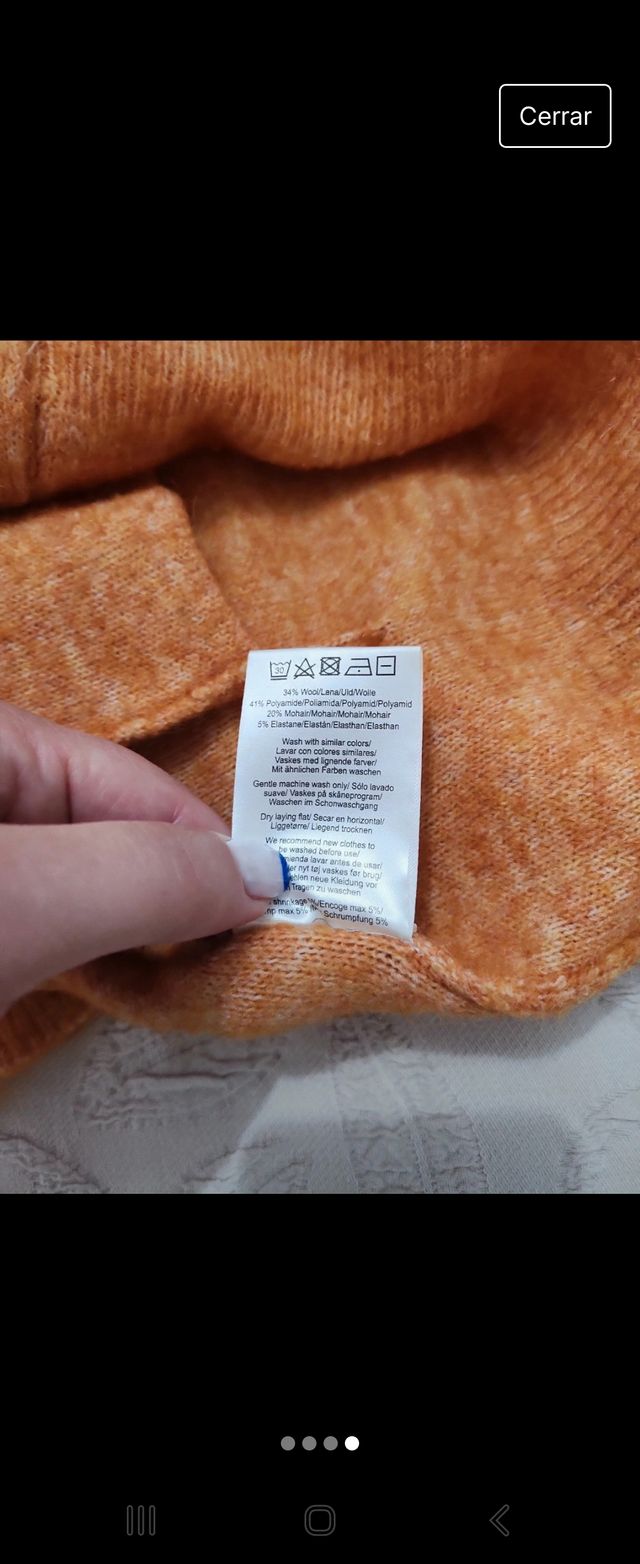 Cardigan de Freequant .Talla M.