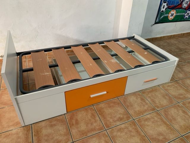 Cama nido con cajones