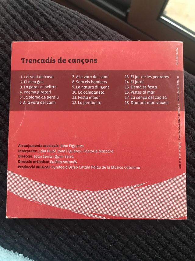 Trencadís de Cançons