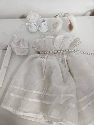 Vestido comunión muñeca