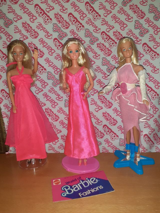 Barbie tris Vintage da urlo