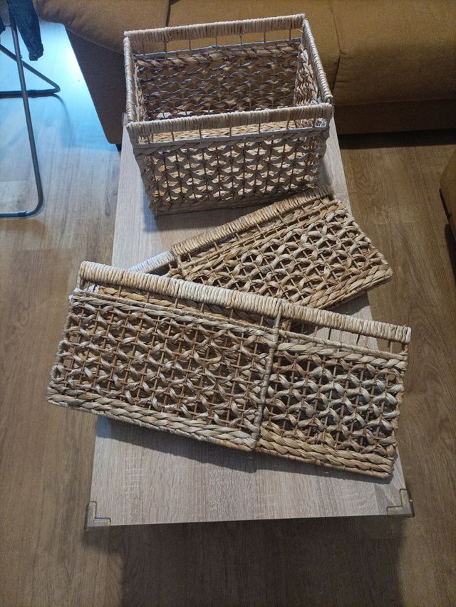 Caja cesta Ikea 10€ cada una