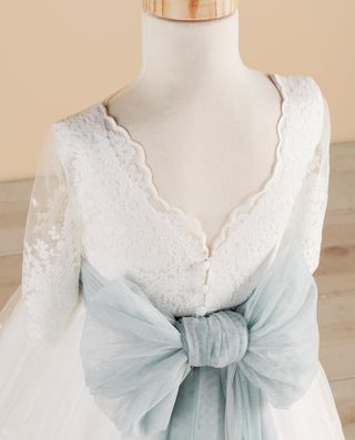 Vestido comunión para niña muy completo 
