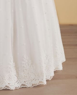 Vestido comunión para niña muy completo 