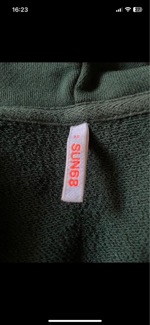 Felpa con cappuccio SUN68