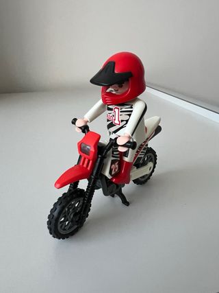 Lote de 3 motos Playmobil