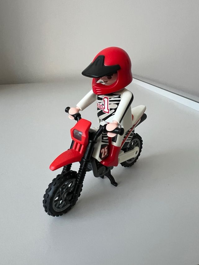 Lote de 3 motos Playmobil