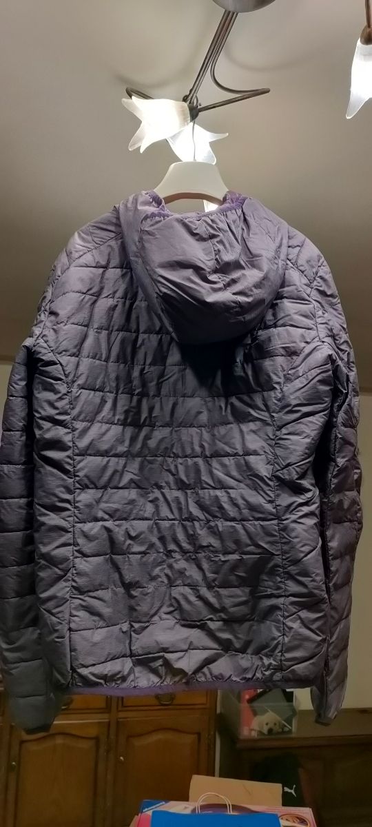 Piumino leggero donna viola taglia S