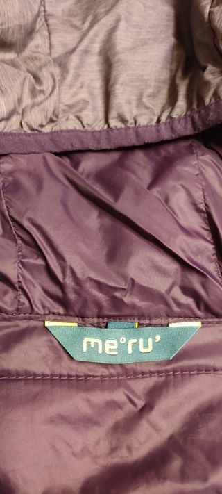 Piumino leggero donna viola taglia S