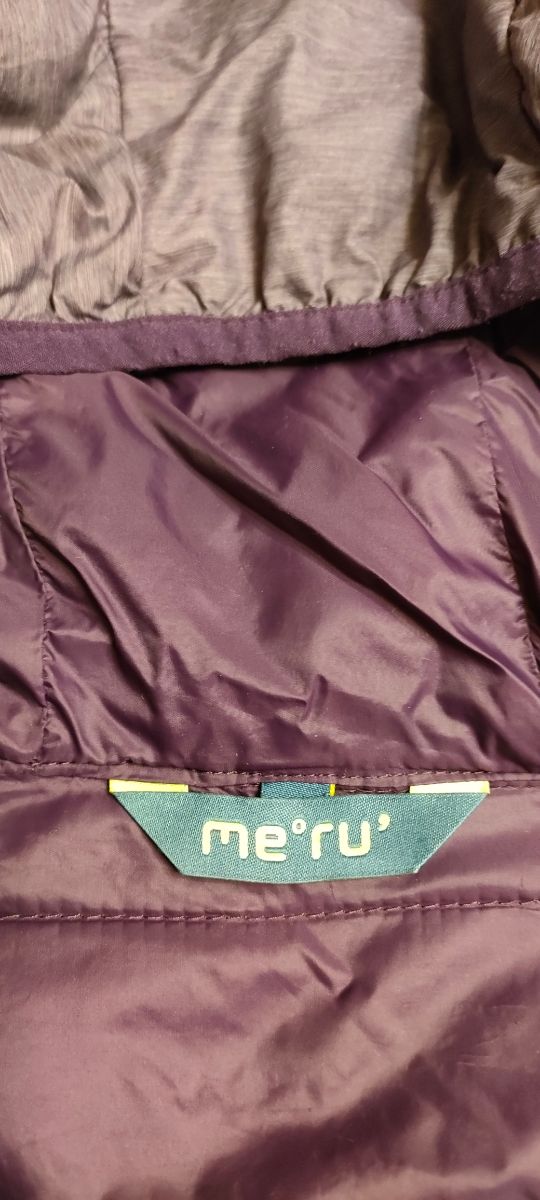 Piumino leggero donna viola taglia S