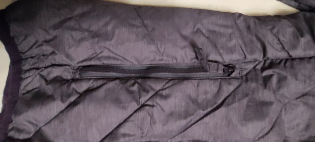 Piumino leggero donna viola taglia S