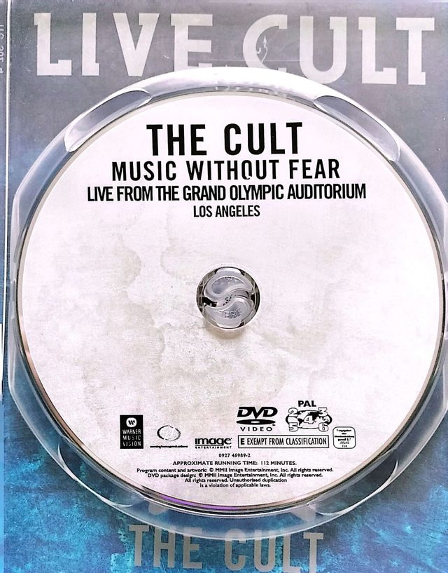THE CULT LIVE DVD