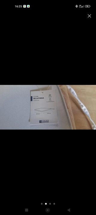 100 Cojínes con Funda lavables a 10€c/U