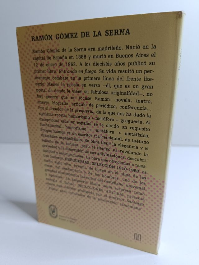 Greguerías: Selección 1910-1960 (Selecciones Austral ; 22) (Spanish Edition)