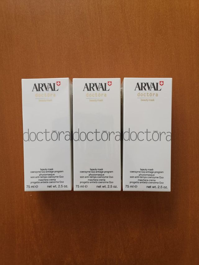 3 confezioni Arval Doctora Beauty Mask crema