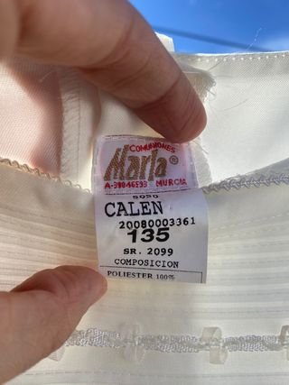 Vestido de comunión