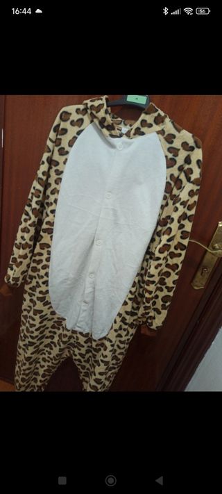 Pijama disfraz leopardo 