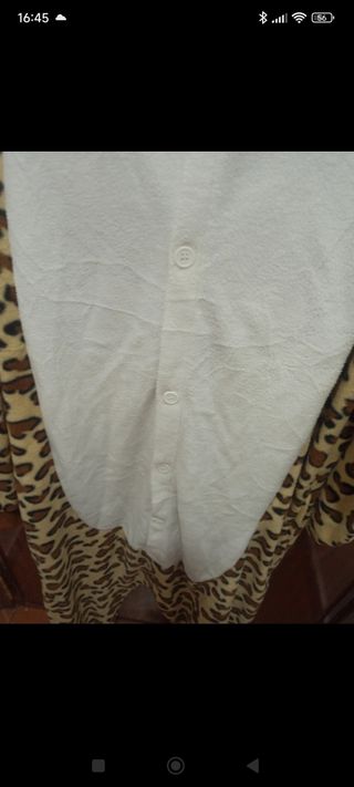 Pijama disfraz leopardo 