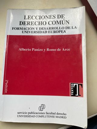 Lecciones de Derecho Común