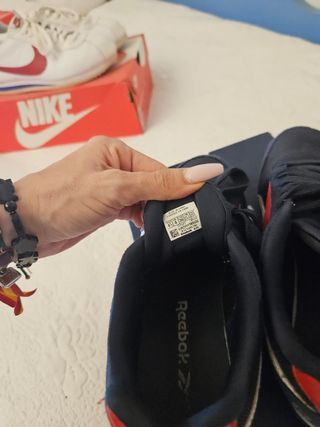 Zapatillas Reebok 36 como nuevas azul marino